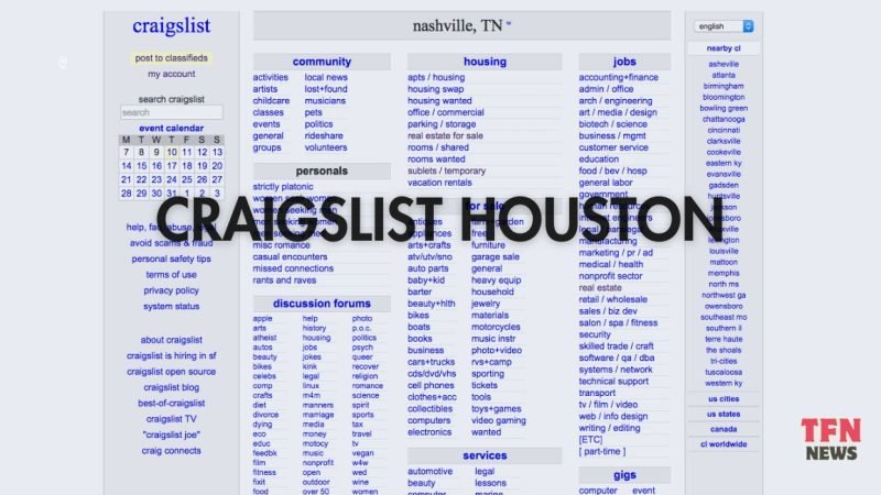 A General Introduction to Craigslist Houston