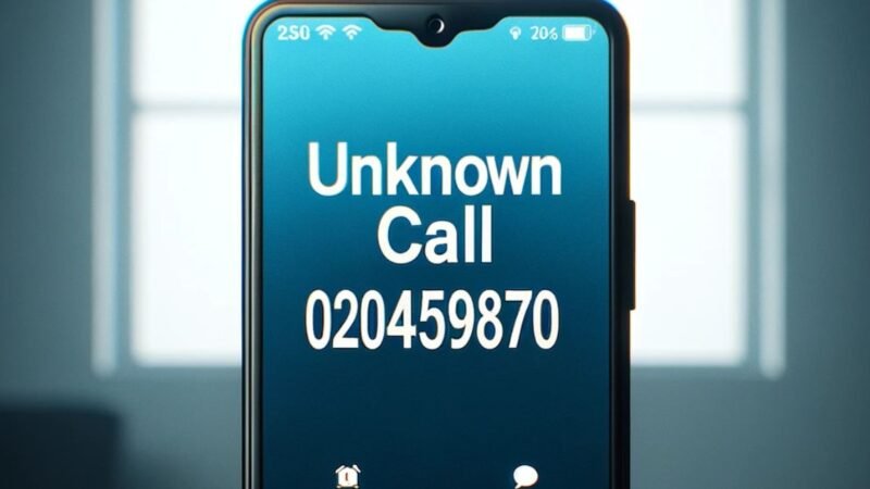 The Mystery of 02045996870: Navigating Unknown Calls